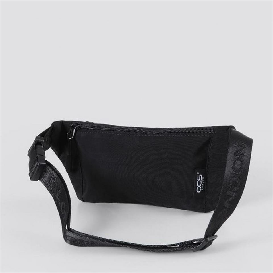 ÇÇS 31414 Slim Sport Bel Çantası Siyah