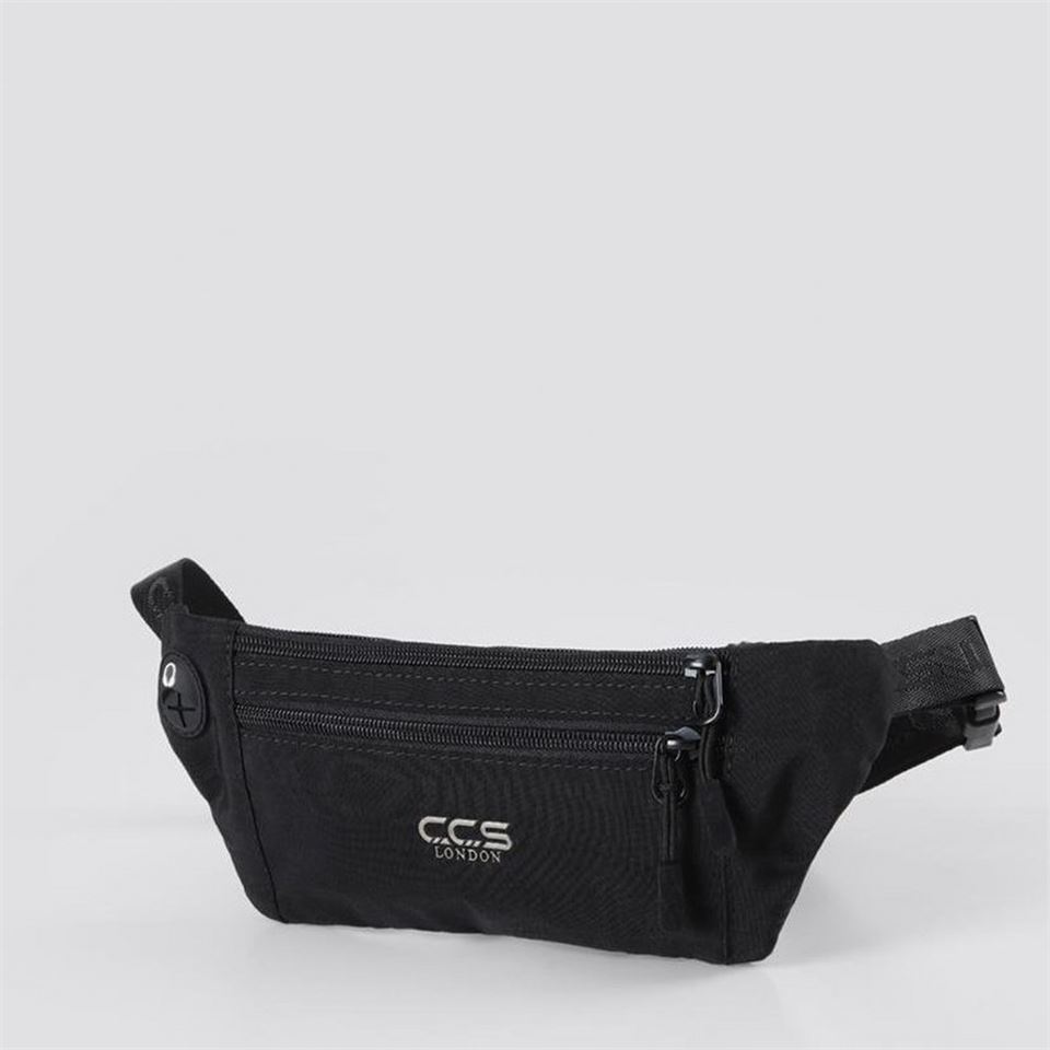 ÇÇS 31414 Slim Sport Bel Çantası Siyah