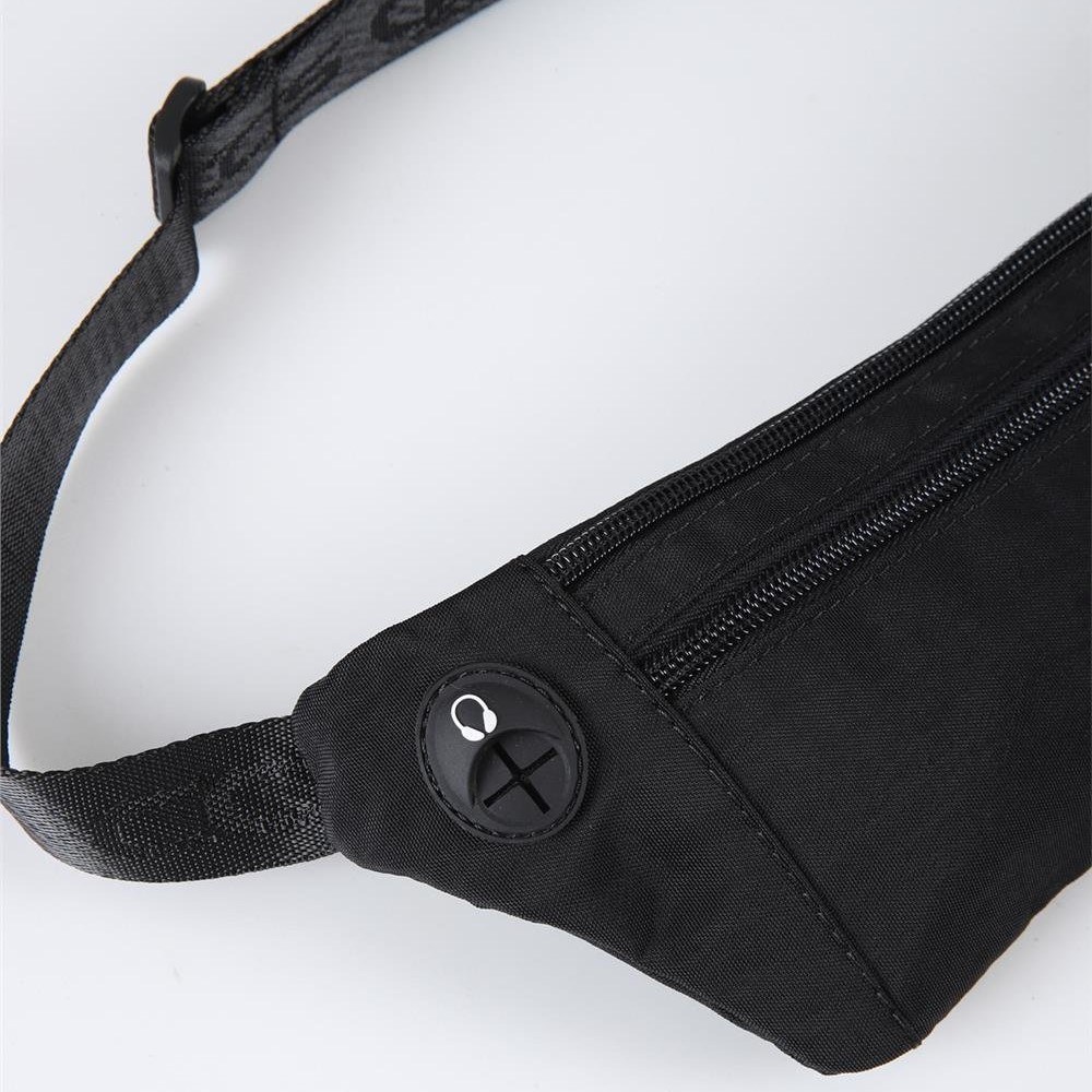 ÇÇS 31414 Slim Sport Bel Çantası Siyah