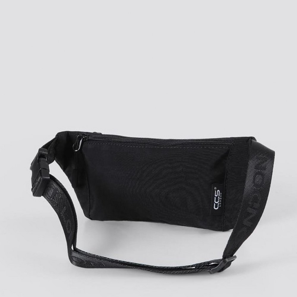 ÇÇS 31414 Slim Sport Bel Çantası Siyah
