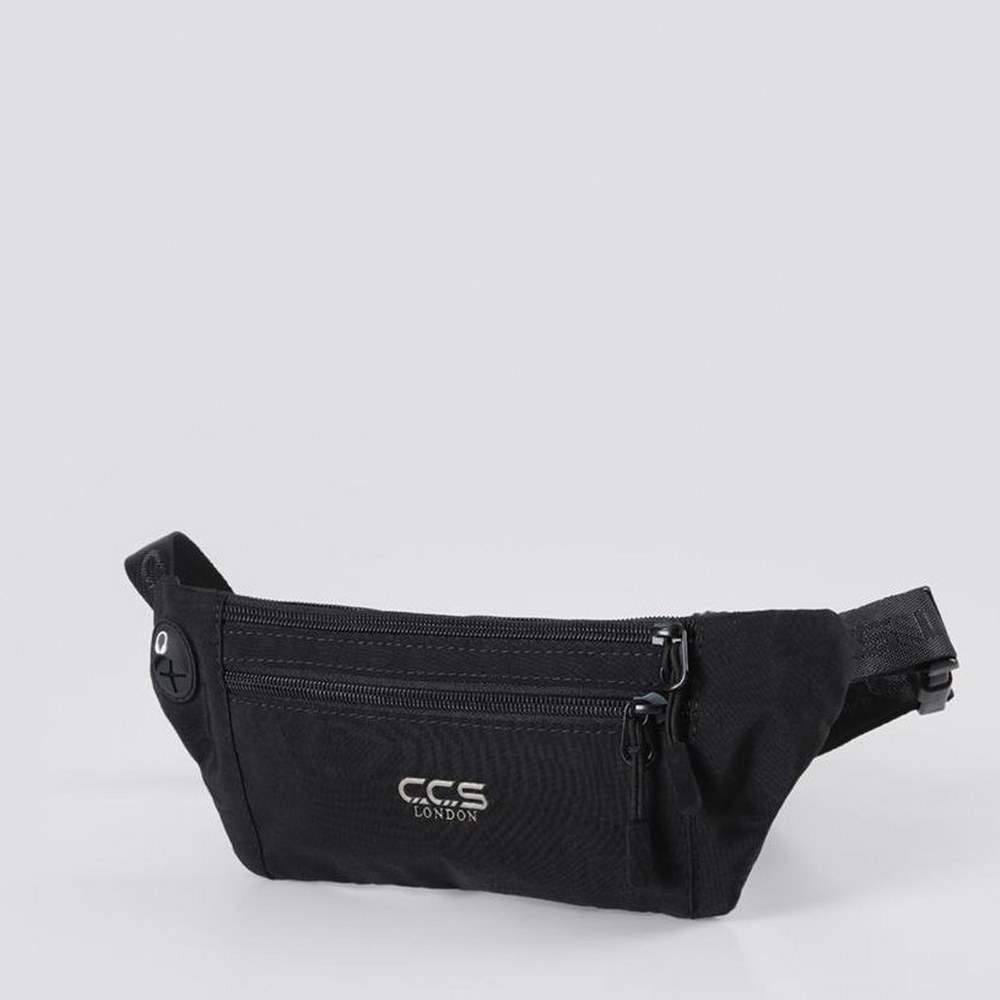 ÇÇS 31414 Slim Sport Bel Çantası Siyah