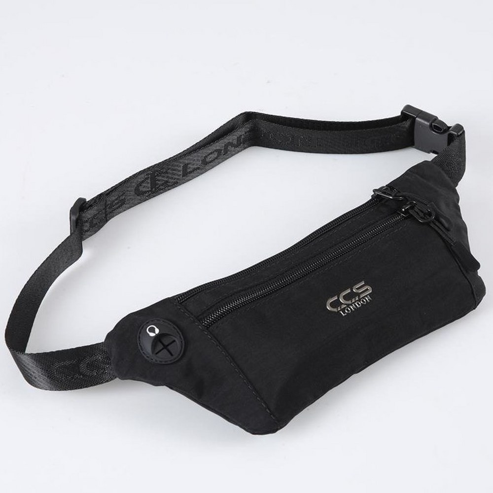 ÇÇS 31414 Slim Sport Bel Çantası Siyah