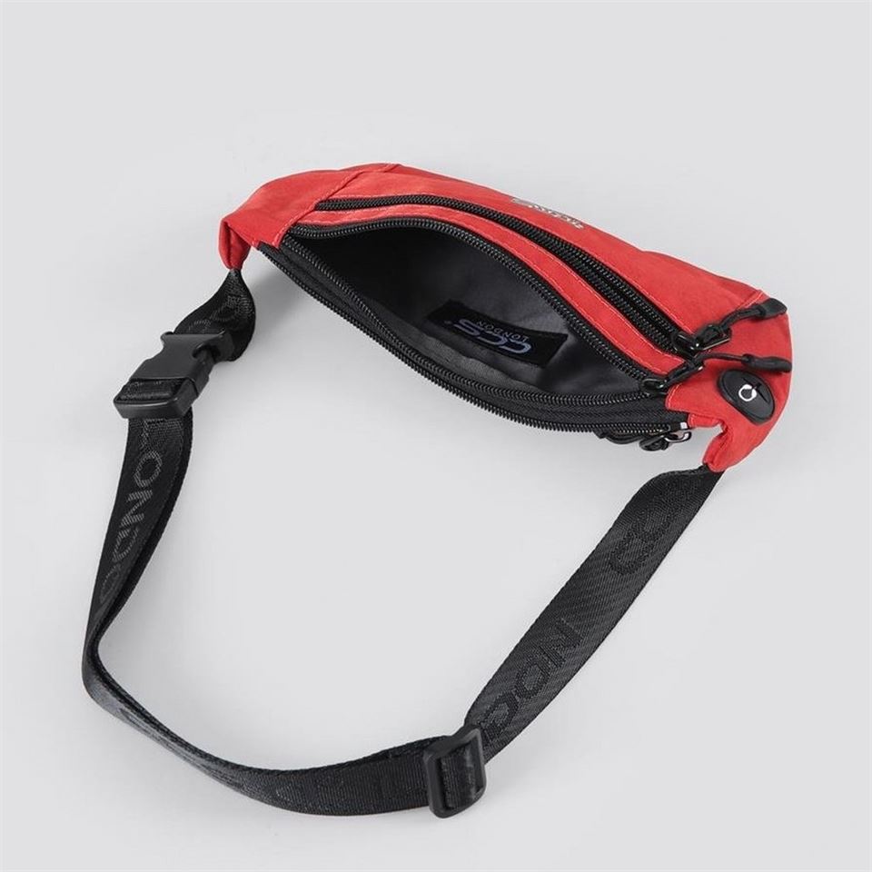 ÇÇS 31414 Slim Sport Bel Çantası Kırmızı