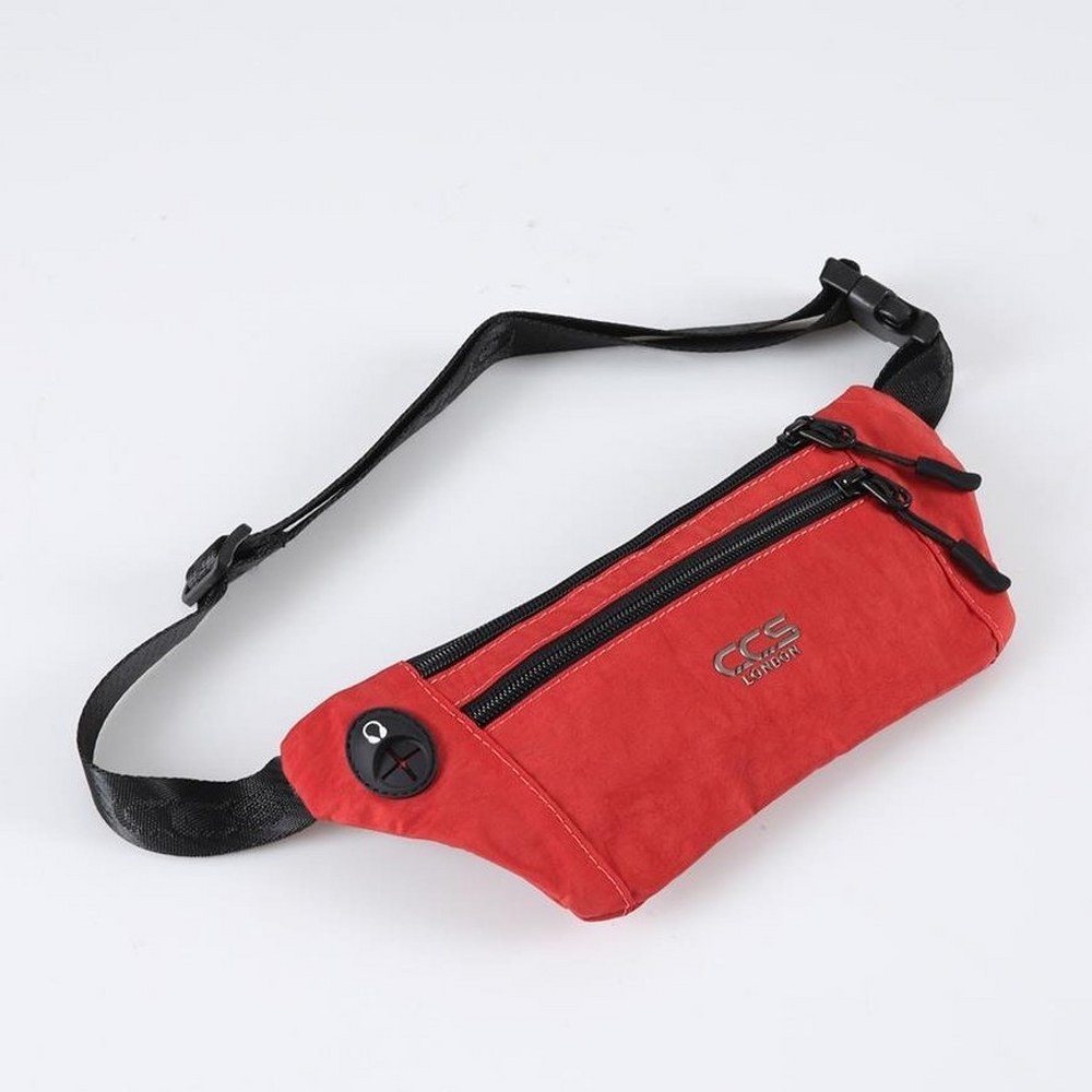 ÇÇS 31414 Slim Sport Bel Çantası Kırmızı