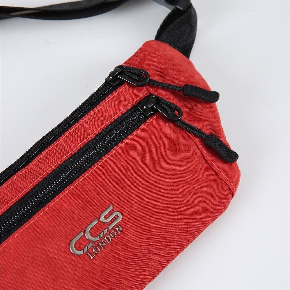 ÇÇS 31414 Slim Sport Bel Çantası Kırmızı