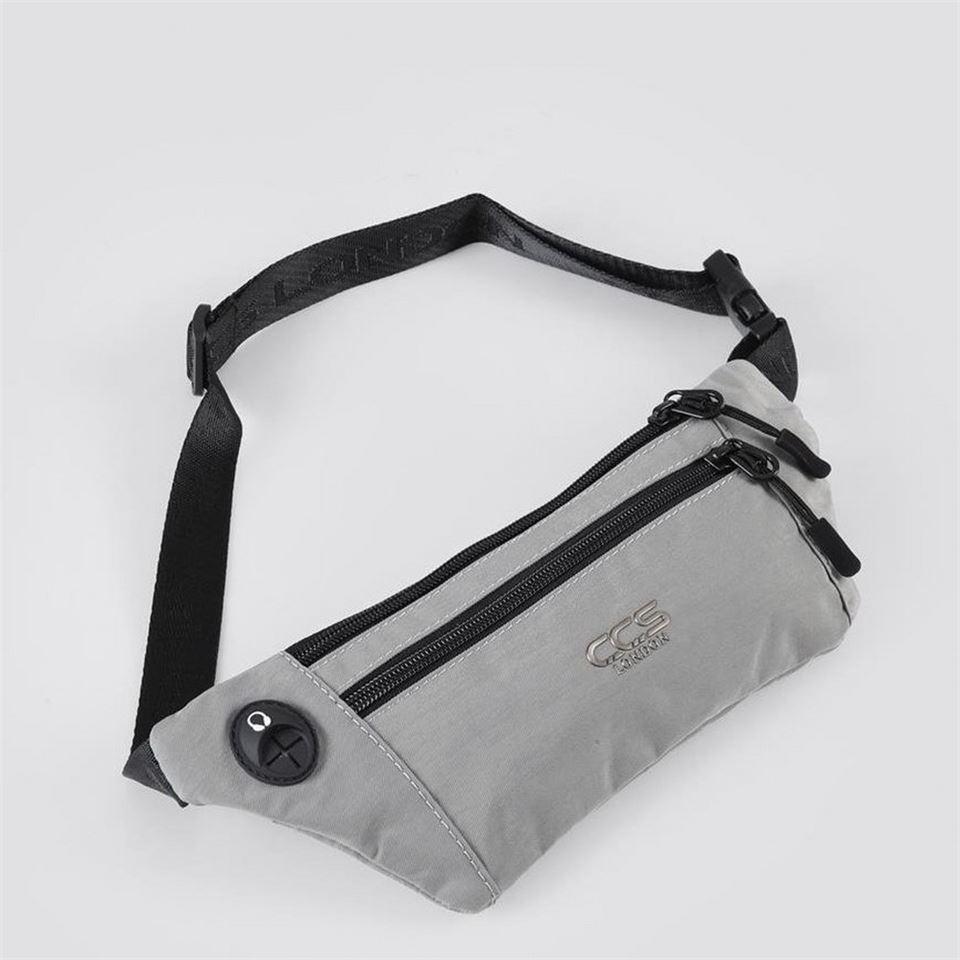ÇÇS 31414 Slim Sport Bel Çantası Gri