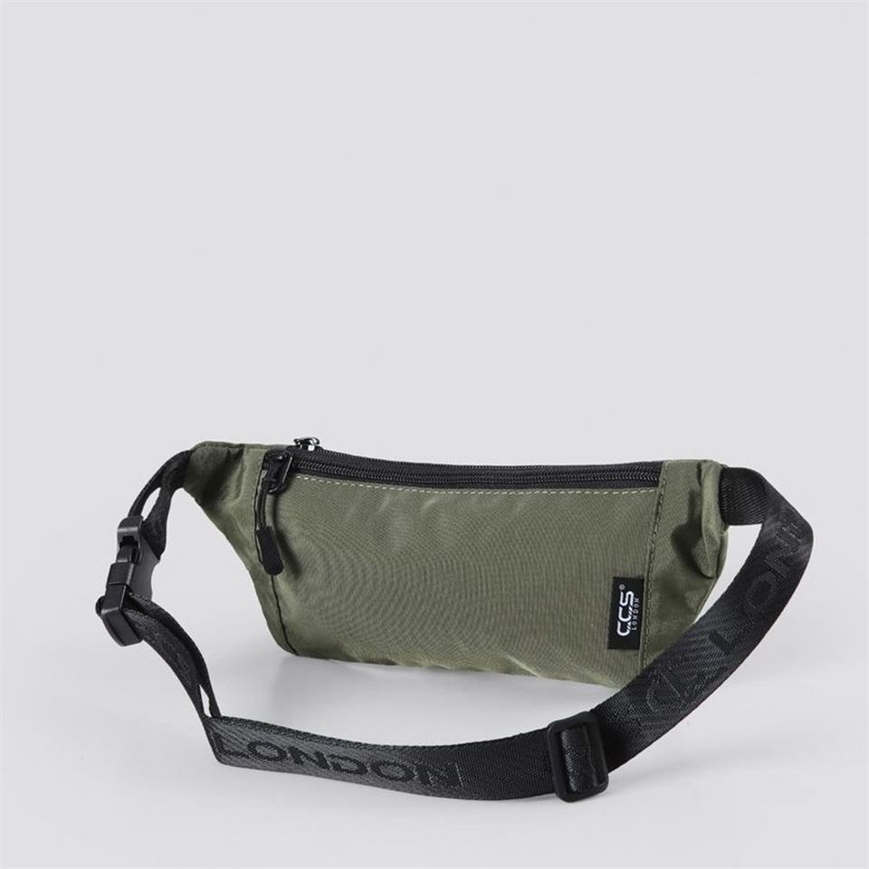 ÇÇS 31414 Slim Sport Bel Çantası Yeşil