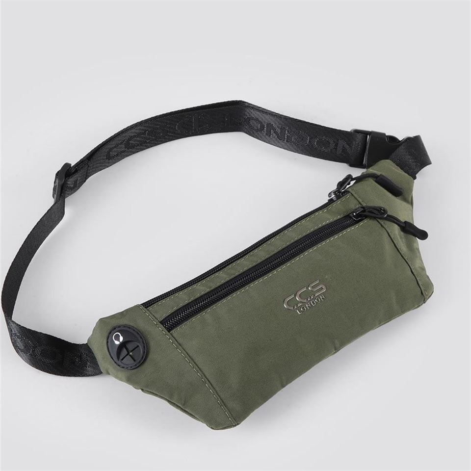 ÇÇS 31414 Slim Sport Bel Çantası Yeşil