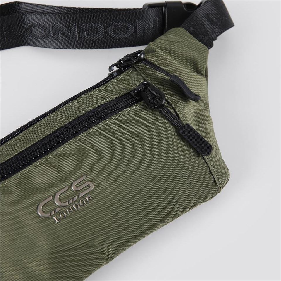 ÇÇS 31414 Slim Sport Bel Çantası Yeşil