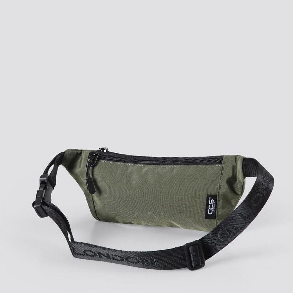 ÇÇS 31414 Slim Sport Bel Çantası Yeşil