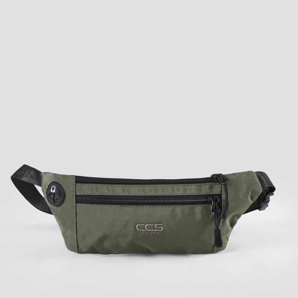 ÇÇS 31414 Slim Sport Bel Çantası Yeşil