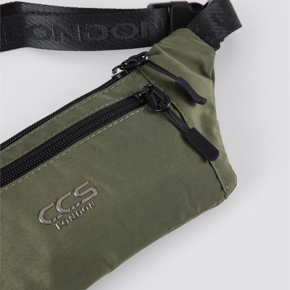 ÇÇS 31414 Slim Sport Bel Çantası Yeşil