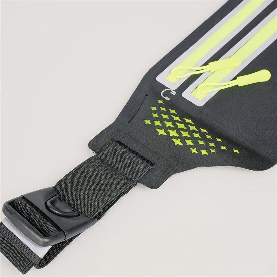 ÇÇS 17714 Bel Çantası Polyester Sport Bel Çantası Siyah