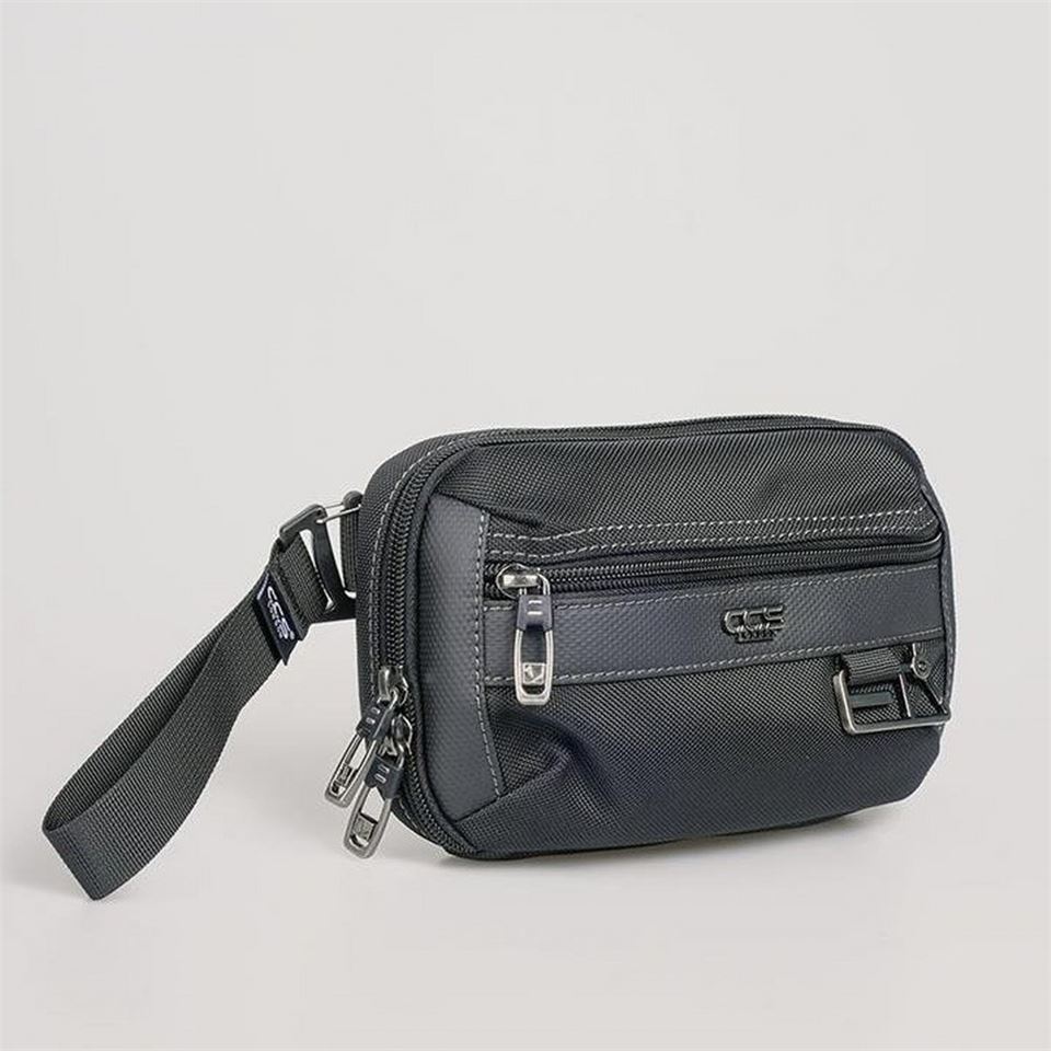 ÇÇS 31531 Çift kullanım Bel ve Dopp Kit El Çantası Siyah