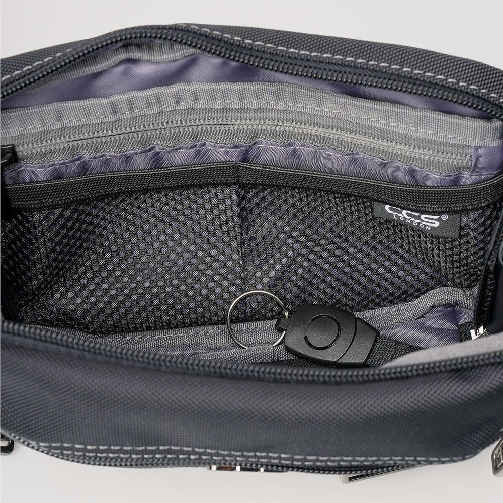 ÇÇS 31531 Çift kullanım Bel ve Dopp Kit El Çantası Siyah