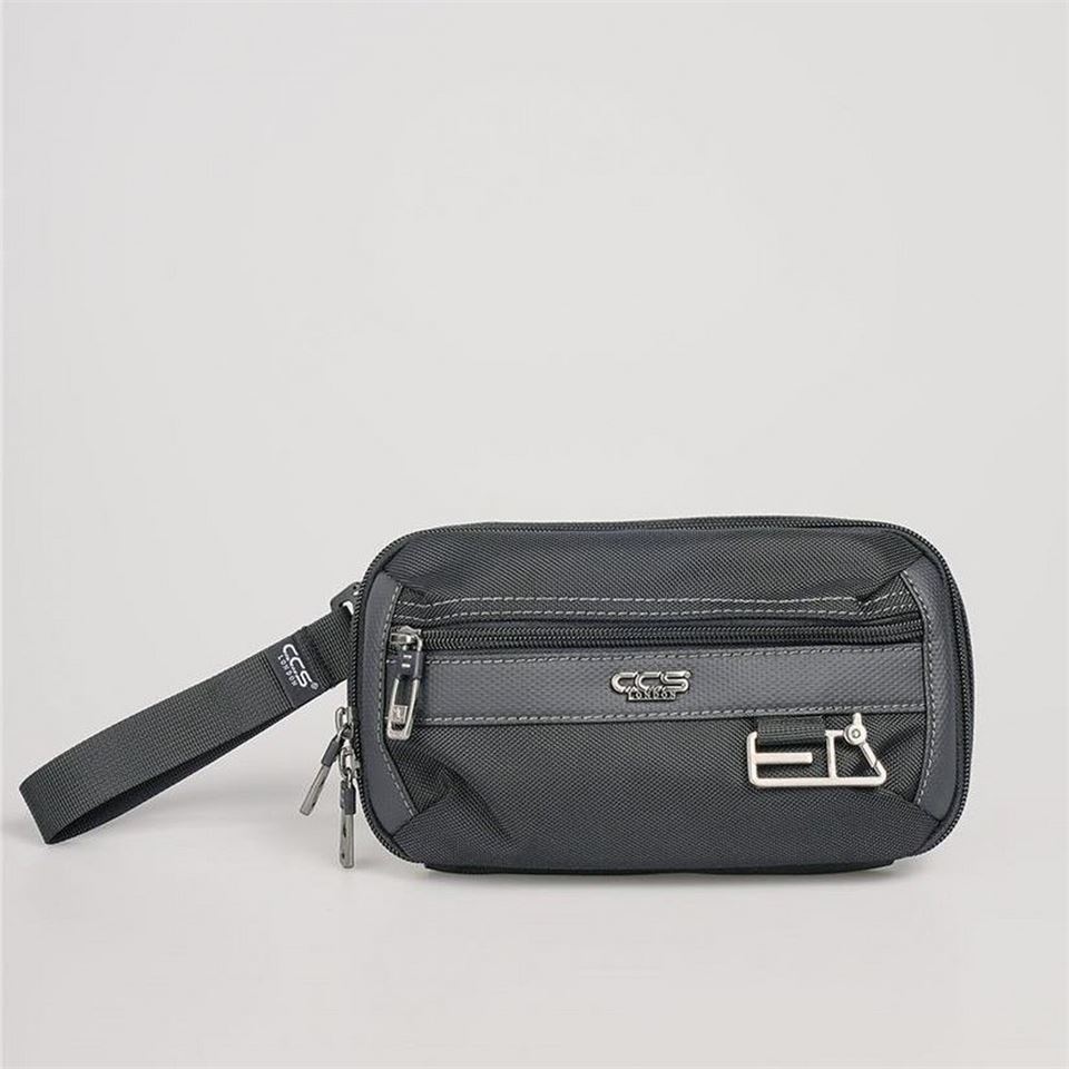 ÇÇS 31531 Çift kullanım Bel ve Dopp Kit El Çantası Gri