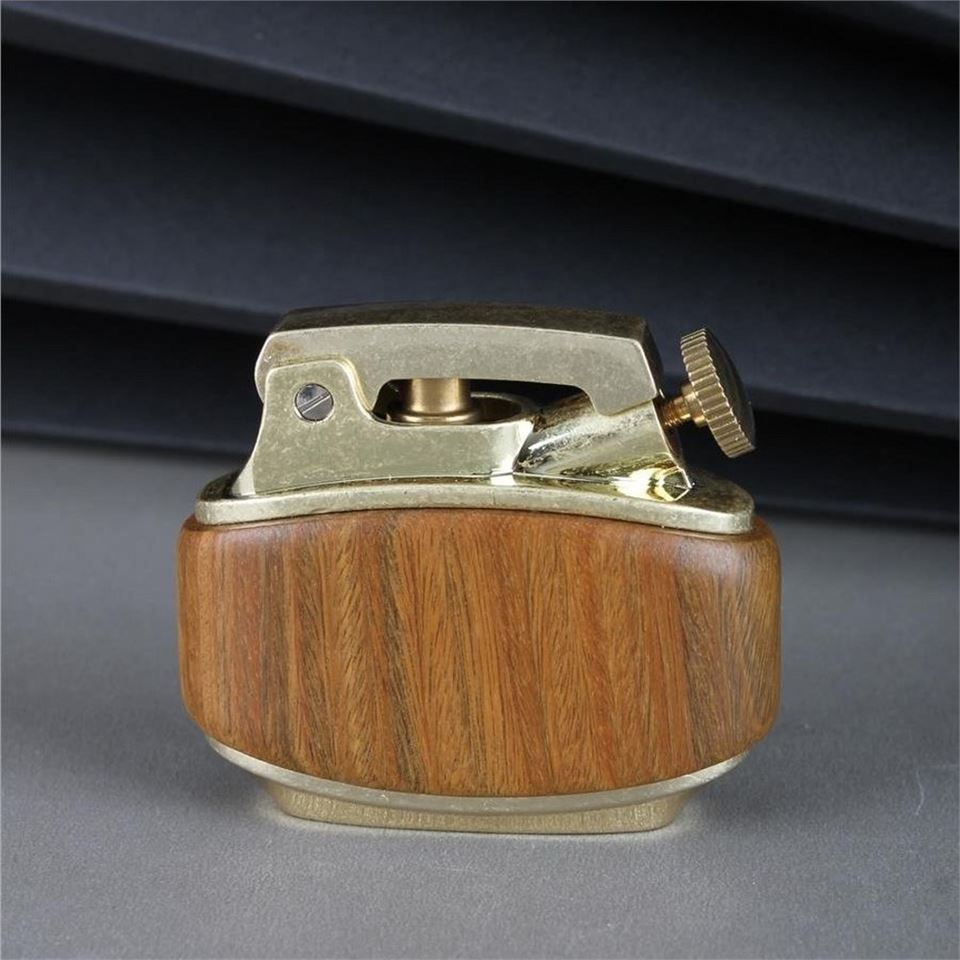 Sm-089T Vintage Benzinli Ahşap Çakmak Ahşap