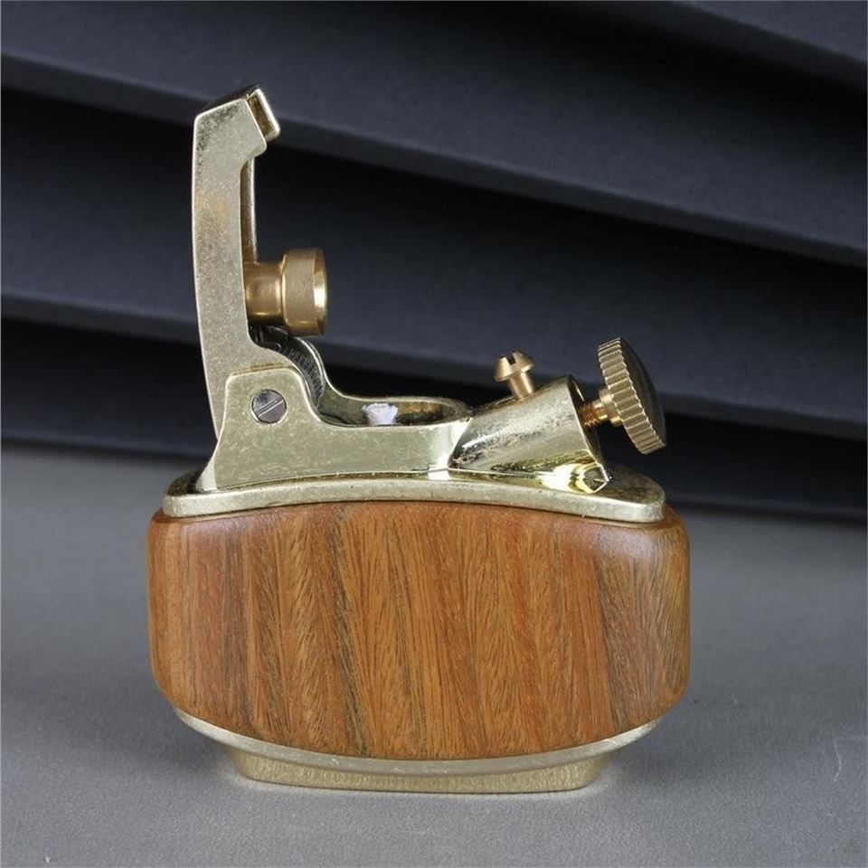 Sm-089T Vintage Benzinli Ahşap Çakmak Ahşap