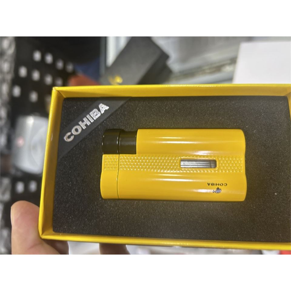 Cohiba CCM00499 Torch Puro Çakmağı Sarı