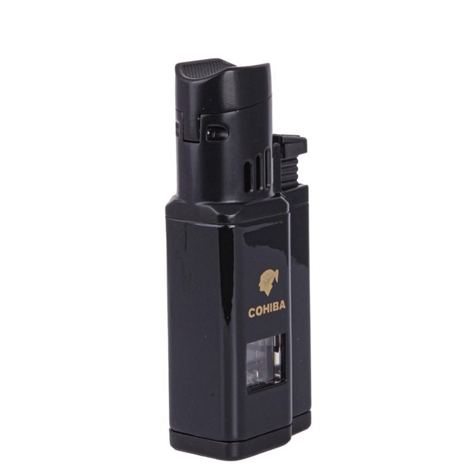 CM0436SY 3 Jet Torch Puro Çakmağı Siyah
