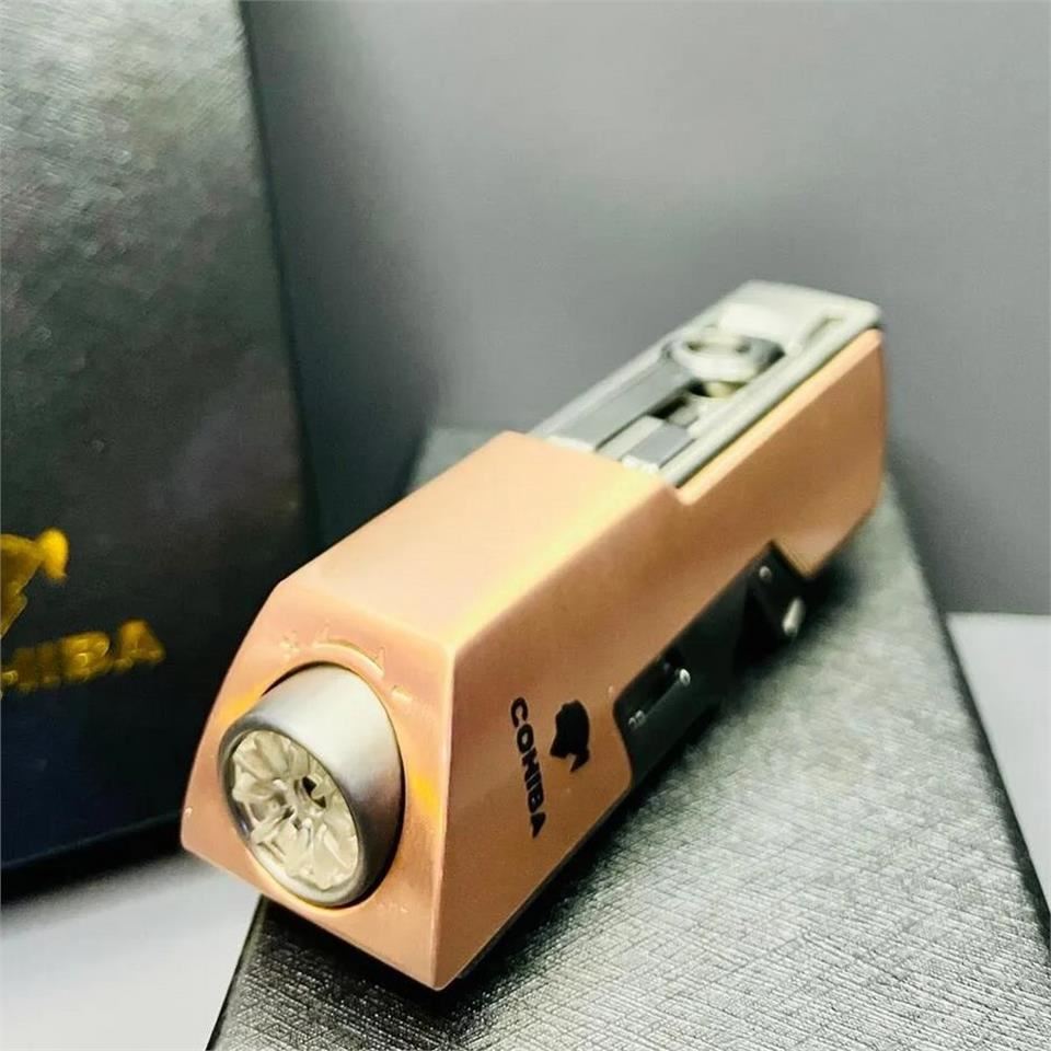 CM0640 Jet Torch Delicili Puro Çakmağı Gold