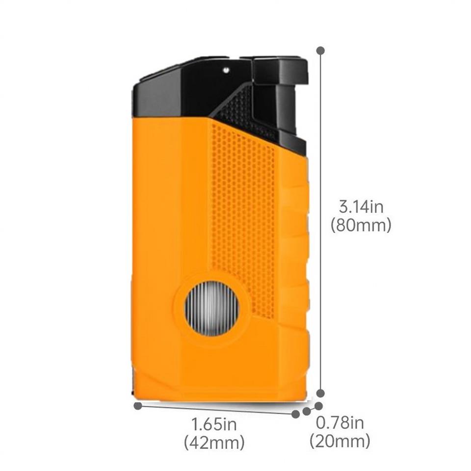 CM0649 3 Jet Torch Puro Çakmağı Sarı