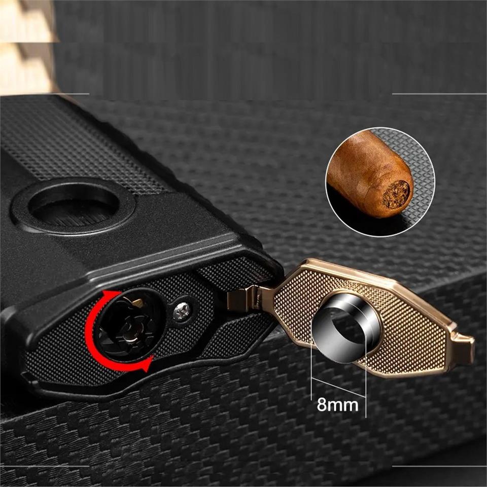 CM0649 3 Jet Torch Puro Çakmağı Sarı