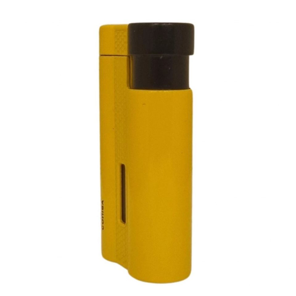 CCM0652 Jet 3 Torch Punchlu Puro Çakmağı Sarı