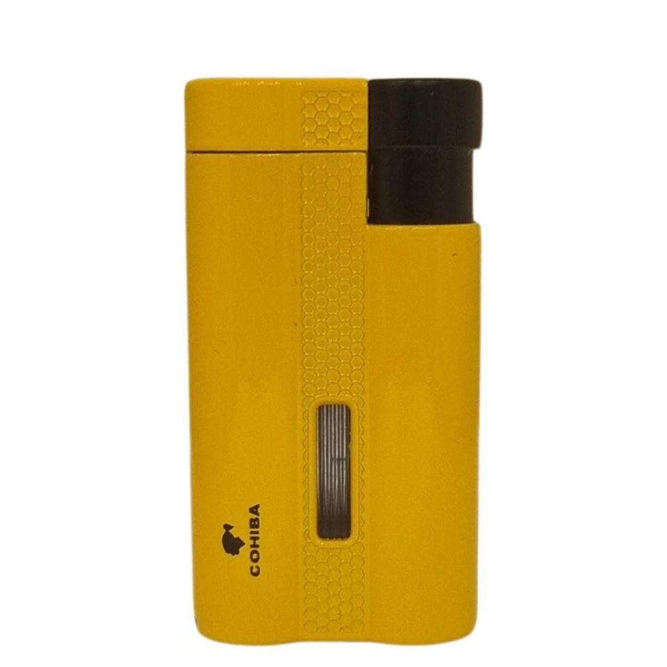 CCM0652 Jet 3 Torch Punchlu Puro Çakmağı Sarı