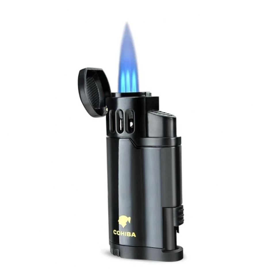 Cohiba CCM0776 Jet Torch Delicili Puro Çakmağı Sarı