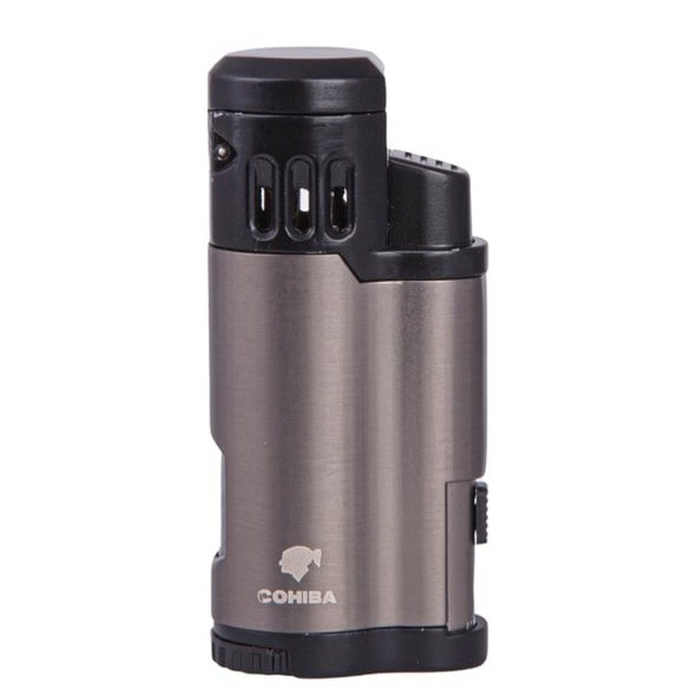 Cohiba CCM0776 Jet Torch Delicili Puro Çakmağı Gri