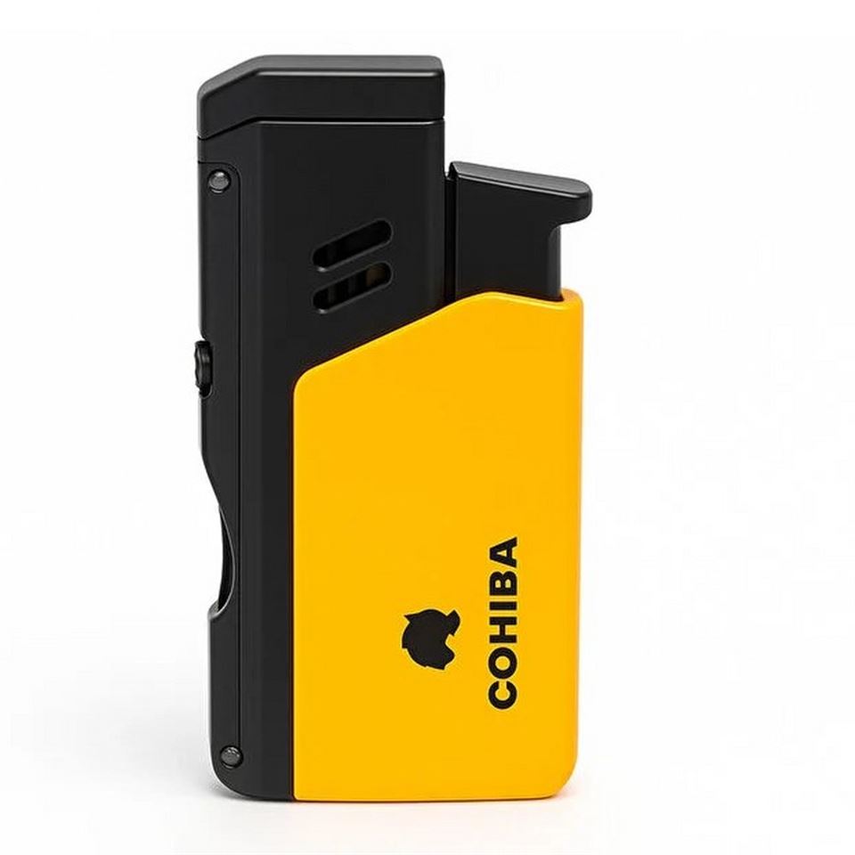 Cohiba CCM6680 Dahili Delici & İğne Tek Torch Pürmüz Puro Çakmağı