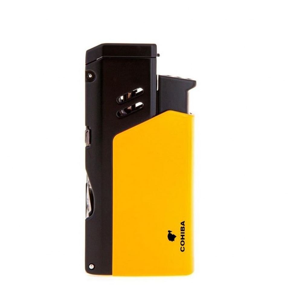 Cohiba CCM6680 Dahili Delici & İğne Tek Torch Pürmüz Puro Çakmağı