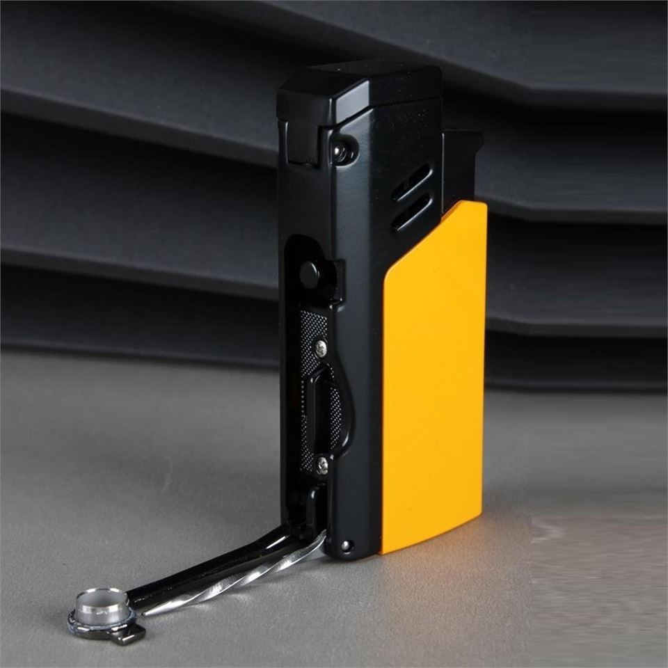 Cohiba CCM6680 Dahili Delici & İğne Tek Torch Pürmüz Puro Çakmağı