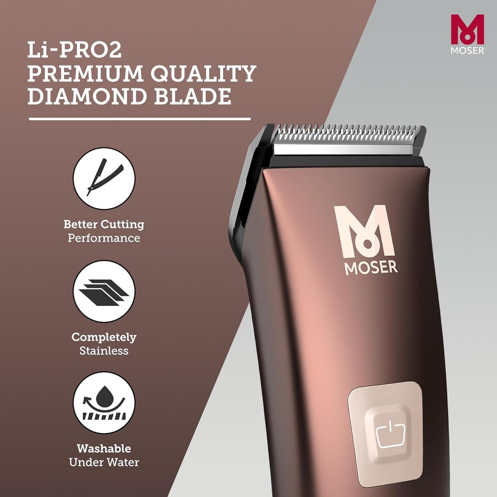 Moser 1888 Li+Pro2 1888-0050 Şarjlı Profesyonel Saç Kesme Makinesi