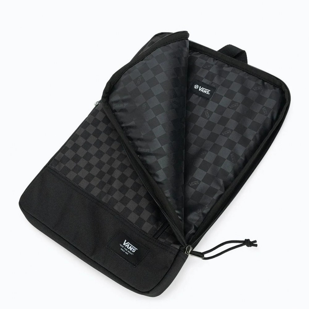 Vans 13-15 İnch Bilgisayar Kılıfı Macbook Çantası Siyah Gri