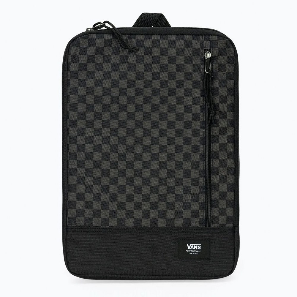 Vans 13-15 İnch Bilgisayar Kılıfı Macbook Çantası Siyah Gri