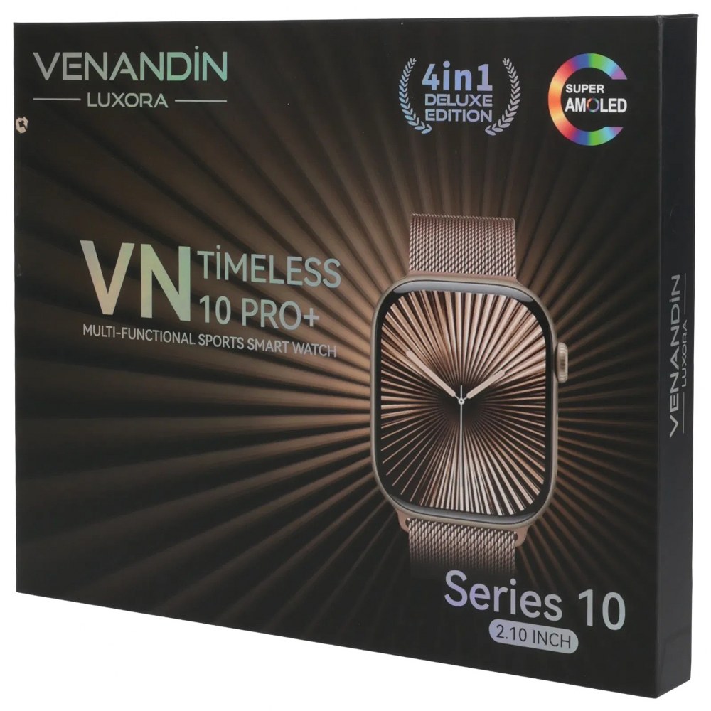 VN 10 Pro+ Venandin Timeless AMOLED Ekran Akıllı Saat