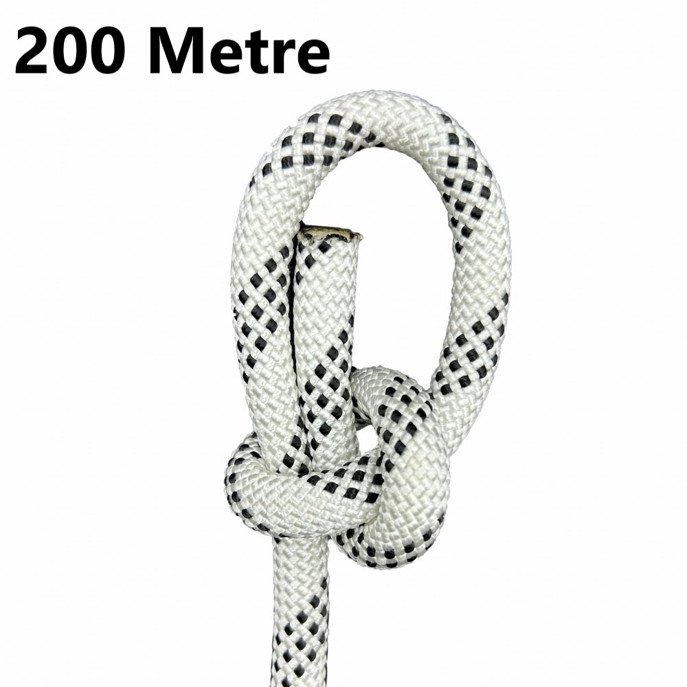 Orca 11 mm 200 Metre Polyamid Statik Halat – Dağcılık, Kurtarma ve Gemici İpi