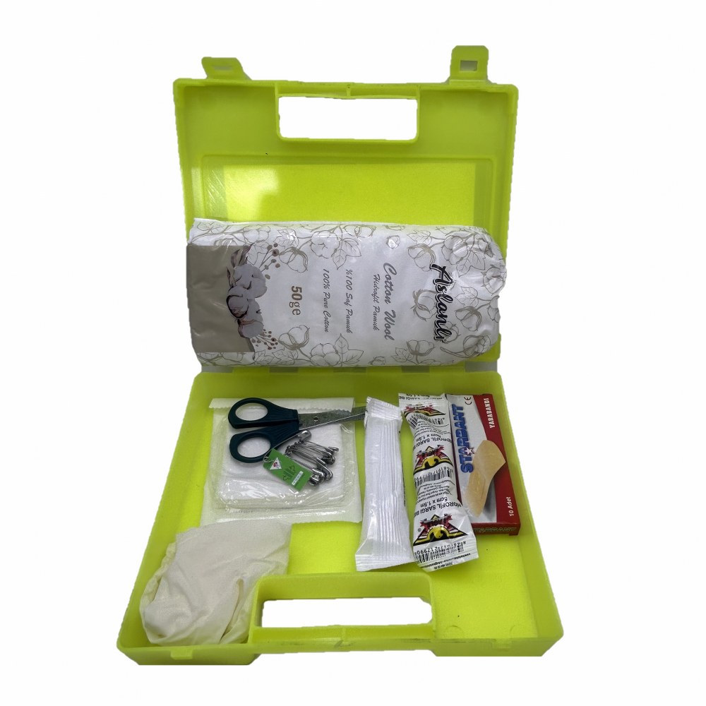 Kompakt İlk Yardım Çantası - Araç, Motosiklet ve Kamp Tipi Full Set