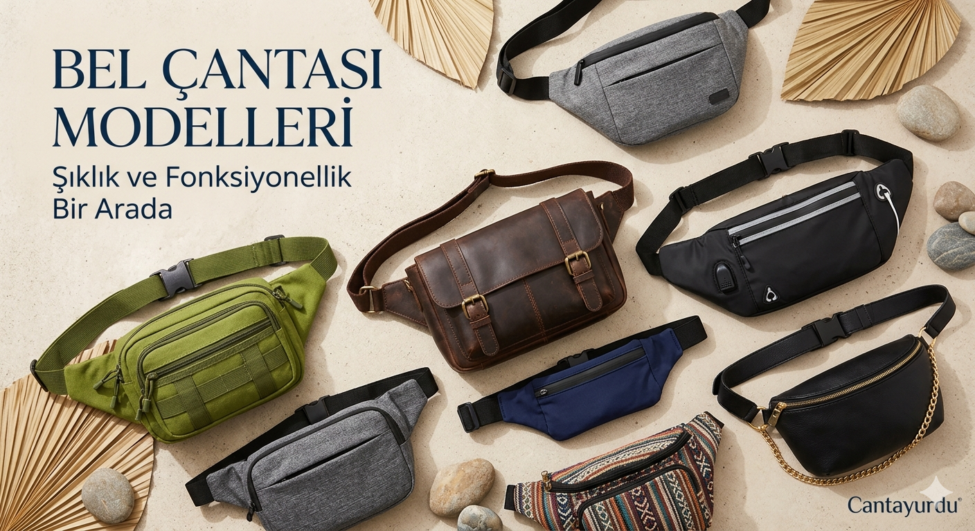 En şık bel çantası modelleri Cantayurdu'nda! Günlük kullanım, spor ve outdoor aktiviteleri için ideal; su geçirmez, deri ve çok bölmeli fonksiyonel bel çantalarını uygun fiyatlarla keşfedin.