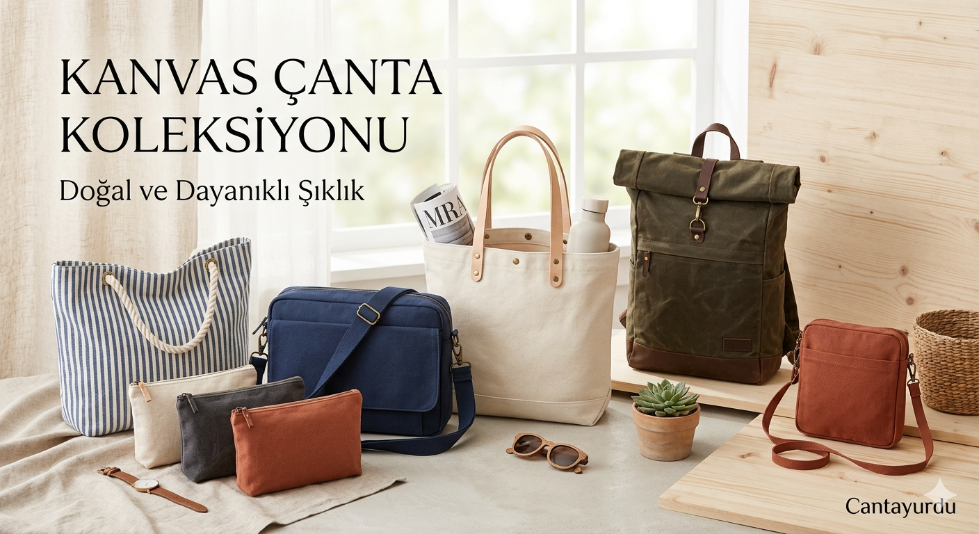 Doğal ve dayanıklı kanvas çanta modelleri Cantayurdu'nda! Günlük kullanım, plaj ve okul için ideal; baskılı, düz renk, omuz ve sırt çantası formundaki kanvas modelleri keşfedin. Stil sahibi ve ekolojik seçimler için hemen sipariş verin.